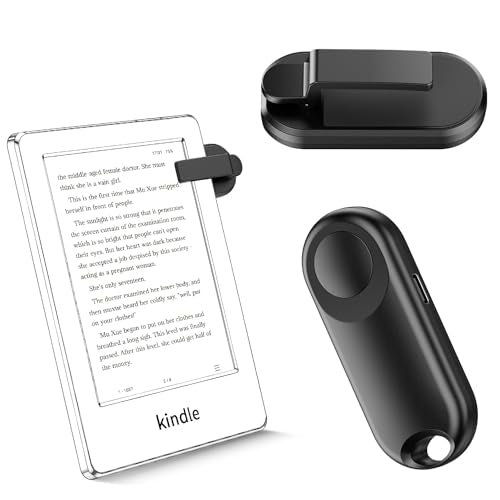 Sycelu RF Remote Control Page Turner for Kindle Paperwhite Accessories Ipad Reading Kobo Surface Comics/Novels Tablets Android Taking Photos Camera Video Recording Remote Triggers