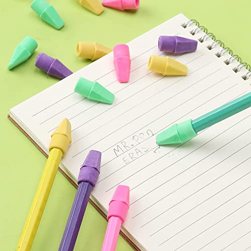 Mr. Pen Erasers for Pencils, 120 Pack, Pencil Top Erasers, Eraser Caps, Kids, Cap Tops, Topper Erasers. Ereaser