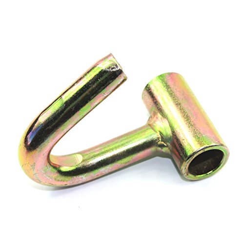 GRIPON (Pack of 2) 2" x8' Lasso Strap with 2" Ratchet and J Finger Hook Tie Down