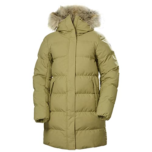 Helly Hansen Women's Standard Blossom Puffy Parka Jacket, 444 Sage, X-Small