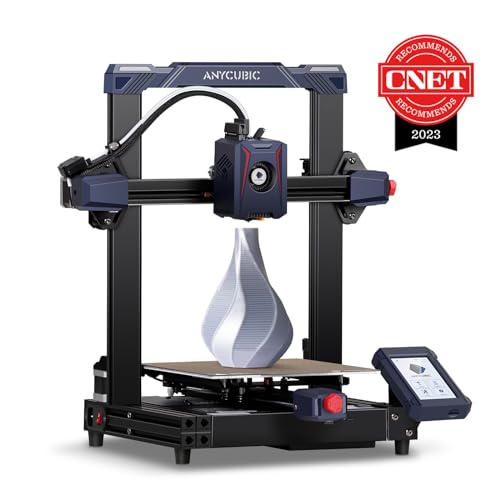 Anycubic Kobra 2 Max 3D Printer, 500mm/s High Speed with 7000rpm Fast Cooling Fans, Fully Auto Leveling Dual-Gear Direct Extruder Intelligent Control, Large Printing Size 420 * 420 * 500mm