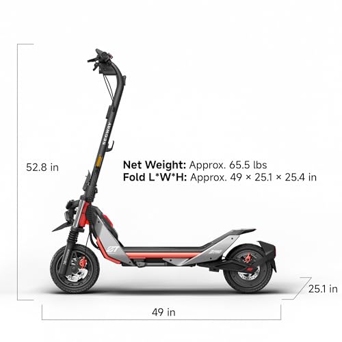 Segway ZT3 Pro Electric Scooter, Up to 24.9 MPH, 43.5-Mile Range, Dual Suspension, Flash Charge, 1600W Peak Motor, Off-Road Scooter for Adults UL Certified (UL2272/2271)