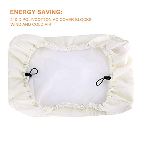 COSFLY Air Conditioner Cover for Outside Units-Durable AC Cover Water Resistant Fabric Windproof Design -Square Fits up to 40 x 40 x 48 inches
