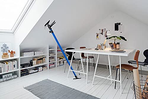 Support Pole, Steel Telescopic Quick Adjustable 3rd Hand Support System, Support Rod, Supports up to 154 lbs Construction Rods for Cabinet Jacks Cargo Bars Drywalls Extends from 49 Inch to 114 Inch
