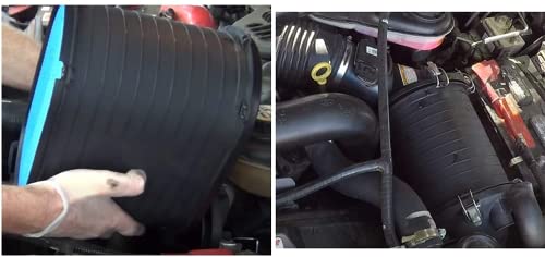 GETOPAUTO FA-1778 Engine Air Filter Fit for Ford F250 F350 F450 F550 Super Duty 2003-2007, for 03-05 Ford Excursion 6.0L V8 Turbo Powerstroke Replaces FA1778 3C3U-9601-BC 4C3Z-9601-AA CA9516