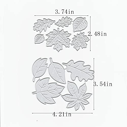 Metal Mushroom Agaric Die Cuts Fungus Swamm Leaf Lamp Tree Cutting Dies Embossing Stencils Template Mould for Card Making Decoration and DIY Scrapbooking Album