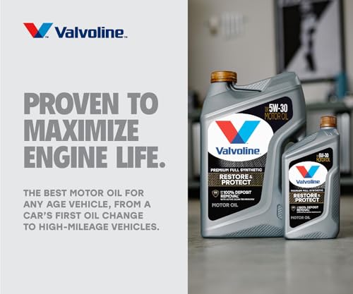 Valvoline Restore & Protect Full Synthetic 5W-30 Motor Oil 5 QT