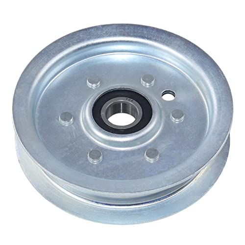 BOSFLAG 132-4718 Pulley Replaces Toro 132-4718 Pulley-Idler Flat, Exmark 1-603843, 116-3626, 132-7543, E603843 for Toro X4800, X4850, X5450, X4850, X5450, XS4850, XS5450, Xs5450, Zx4800 Riding Mowers