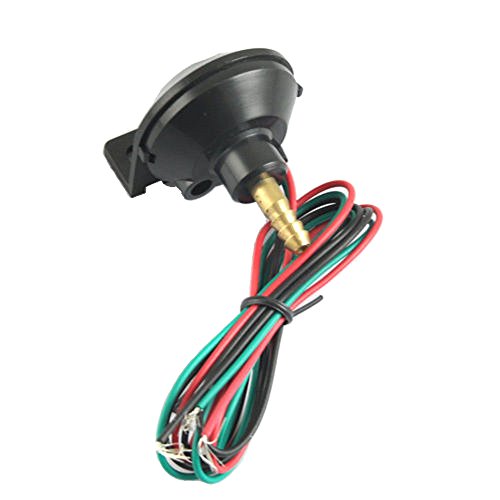 ESUPPORT Car 2" 52mm Digital Turbo Boost Gauge PSI Blue LED Universal Meter Kit