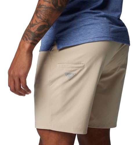 Columbia Men's PFG Uncharted Short, Ancient Fossil, X-Small