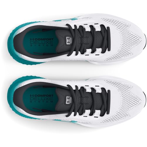 Under Armour Men's Charged Rogue 4, (001) Black/White/White, 13, US