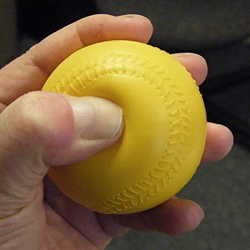 Jugs Lite-Flite Baseballs— 2 Dozen, Optic Yellow, 9-inch