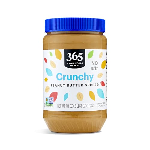 365 By Whole Foods Market, Peanut Butter Crunchy No Stir, 40 Ounce