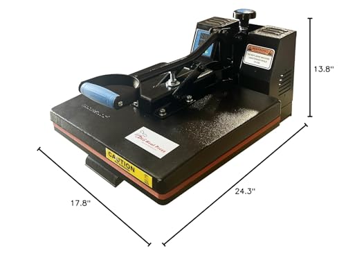 Fancierstudio DG Digital Heat Press Pull Out Lower Platen 5.5" Slide Out T-Shirt Sublimation Heat Press DG15x15 BP