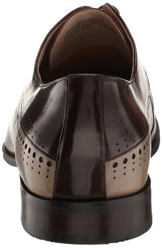 Stacy Adams Men's Cabot Cap Toe Oxford, Navy Multi, 13