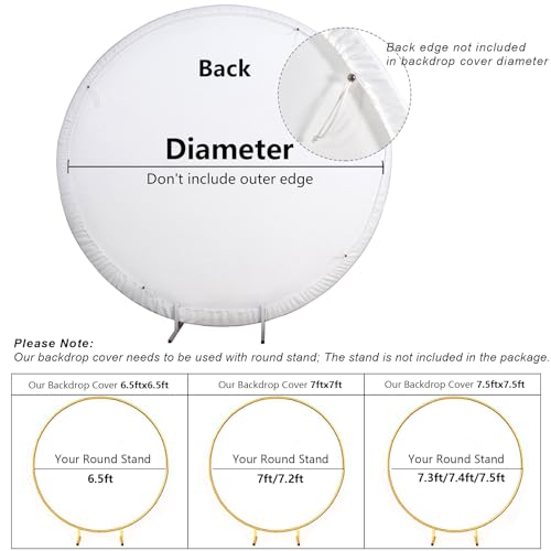 YongFoto 3ft Mysterious Universe Galaxy Round Backdrop Cover Outer Space Starry Sky Abstract Nebula Circle Photography Background Boy Girl Birthday Party Newborn Baby Shower Kids Portrait Photo Prop