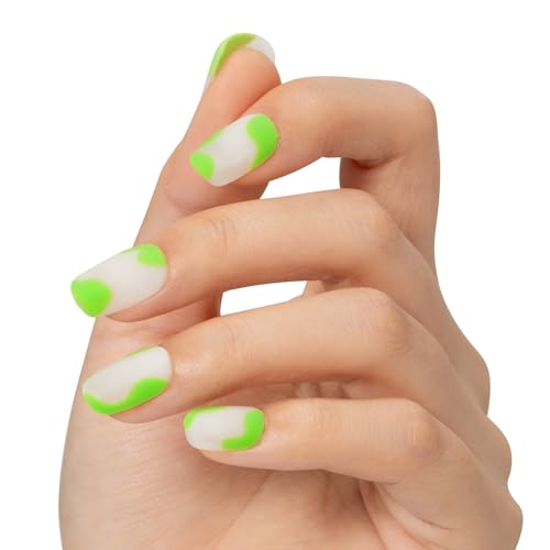 MAYCHAO 15ML Neon Green Gel Nail Polish 1Pc Bright Green Gel Polish Soak Off UV LED Nail Polish Nail Art Starter Manicure Salon DIY at Home, 0.5 OZ