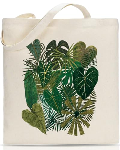 Nioobager Canvas Tote Bag for Women with Inner Pocket, Aesthetic Shoulder Book Bags Gift Totes Shopping Reusable Grocery Bags