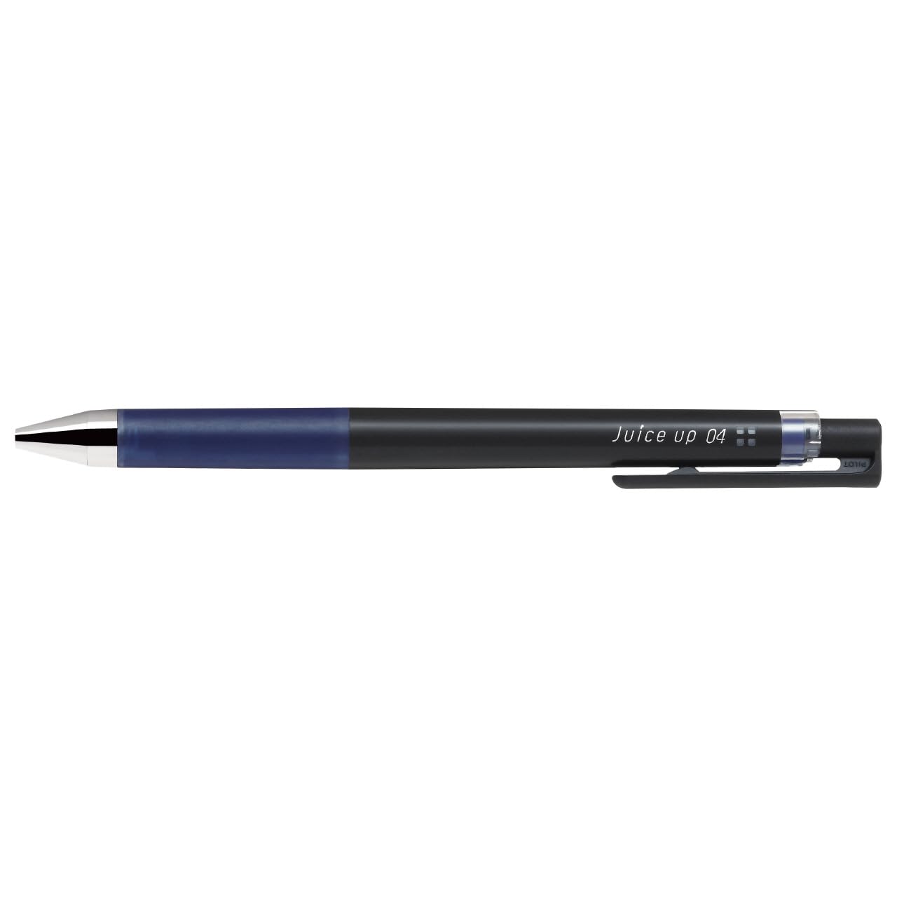 Pilot juice up 04 Retractable Gel Ink Pen, Ultra Fine Point 0.4mm, Navy Blue Black Ink, Value Set of 5