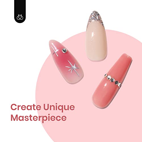 Beetles Jelly Gel Nail Polish Set 6 Colors Neutral Sheer Milky White Nude Pink Gel Polish Kit Translucent Soak off Uv Nail Gel Diy Manicure 2024 New Nail Trend Nail Polish Gift for Girls Women