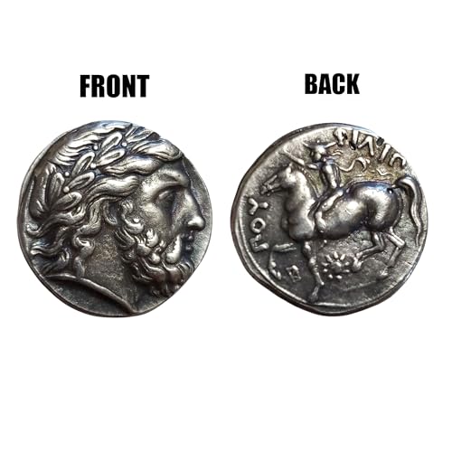 Silver Plated Ancient Greek Coins - Reproduction Replica for Collection 1 Piece (A)