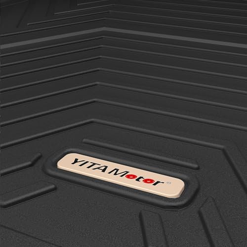 YITAMOTOR Cargo Trunk Mats Compatible with 2012-2016 Honda CR-V CRV, All Weather Protection Custom Fit Black TPE Cargo Liners