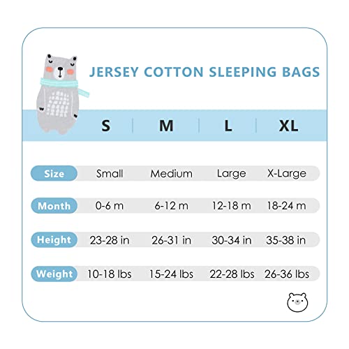 TILLYOU Baby Sleep Sack 0~6 months - Baby Wearable Blanket 100% Cotton with 2-Way Zipper, TOG 0.5 Extra Soft Cotton Sleeveless Sleeping Bag for Infants, 1 Pack, Small Size, Solid White