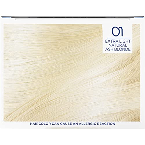 L'Oreal Paris Excellence Creme Permanent Triple Care Hair Color, 9.5NB Lightest Natural Blonde, Gray Coverage For Up to 8 Weeks, All Hair Types, Pack of 1