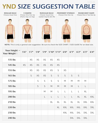 YND Men's 3 Piece Luxury Tuxedo Set, Jacquard Slim Fit Shawl Lapel Jacket Vest & Pants with Bow Tie, Premium Tuxedo for Men, Red