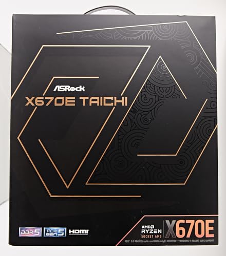 ASRock X670E Taichi Support AMD AM5 RYZEN 7000 Series Processors Motherboard