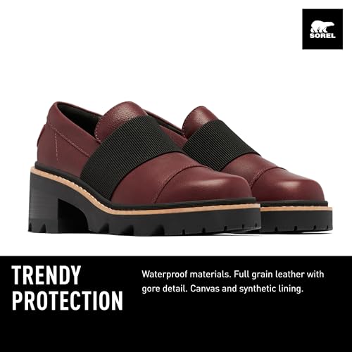 Sorel Women's Joan Now Loafer Boots - Bleached Ceramic, Gum 16 - Size 10