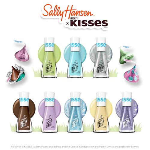 Sally Hansen Insta-Dri x Hershey's Kisses Duo Pack - You Had Me at Kisses, 2 x 0.3oz