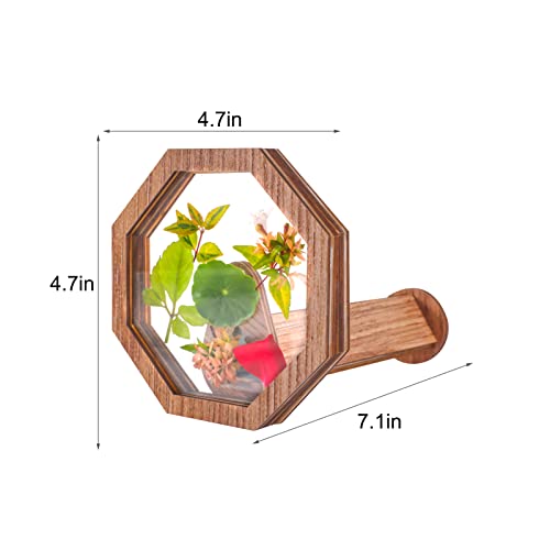 Natural DIY Kaleidoscope Kit, New Wooden Magic Rotating Kaleidoscope Making Set for Nature Lovers, Best Gift, Outdoor Classic Handmade Education Toys for Kids(1 Pc)