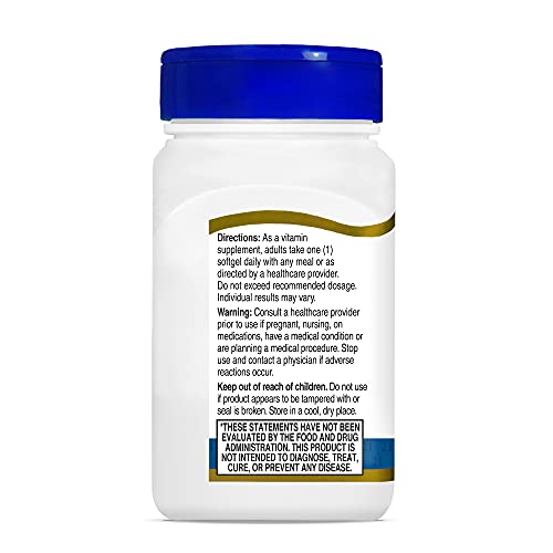 21st Century A 10, 000 I.U. Softgels, 110 Count