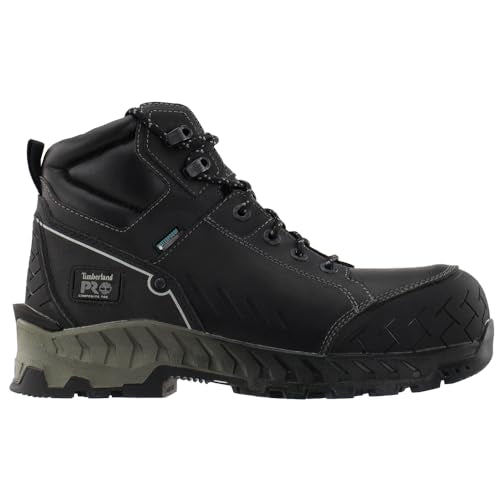 Timberland PRO Men's Work Summit 6 Inch Composite Safety Toe Waterproof Industrial Work Boot, Black, 7W