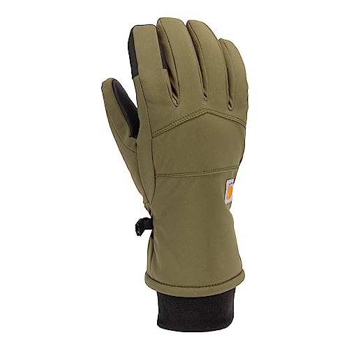 Carhartt Women's Storm Defender Insulated Softshell Glove, Basil, Small