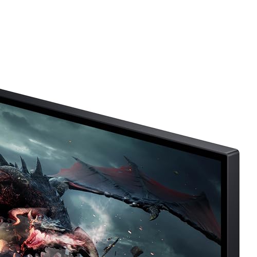 SAMSUNG 27-Inch Odyssey G50D Series QHD Fast IPS Gaming Monitor, 1ms, VESA DisplayHDR 400, 180Hz, AMD FreeSync, Adjustable Stand, Eye Saver Mode, LS27DG500ENXZA, 2024