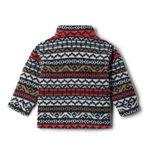 Columbia Toddler Boys Zing III Fleece, Mountain Blue Check, 3T