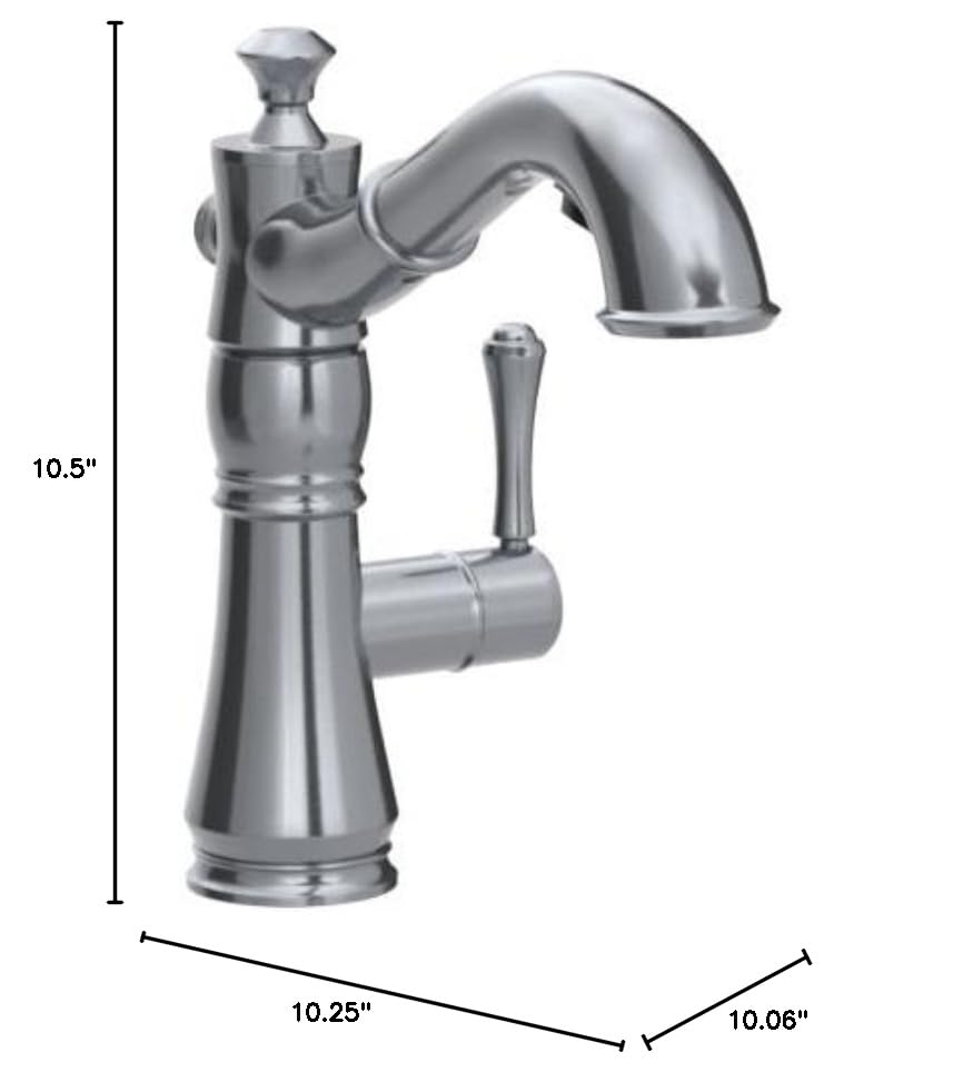 DELTA 4197-AR-DST, 12.56 x 4.31 x 12.56 inches, Arctic Stainless