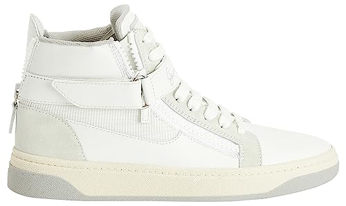 Giuseppe Zanotti, Gz94 Fabric Low Top Sneakers, 8, White