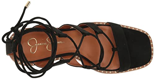 Jessica Simpson Women's Lonor High Heel Sandal Heeled, Tobacco, 10
