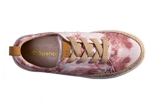 Spenco Women's Malibu Lace Sneaker, Blush, 8 Wide