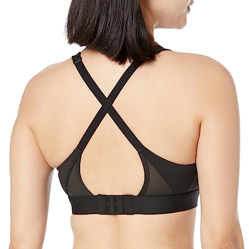 adidas Women's New Run Medium Support Bra, Black, XX-Large DD