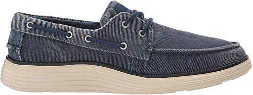 Skechers mens Status 2.0 - Lorano Oxford, Navy, 10.5 US