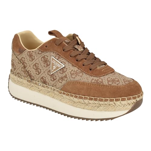 Guess Women's Stefan Sneaker, Natural 110, 10