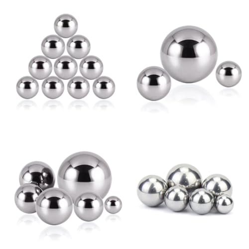ZYsteelball-(50pcs, 12mm) Chrome Steel Bearing Balls Precision Ball G25