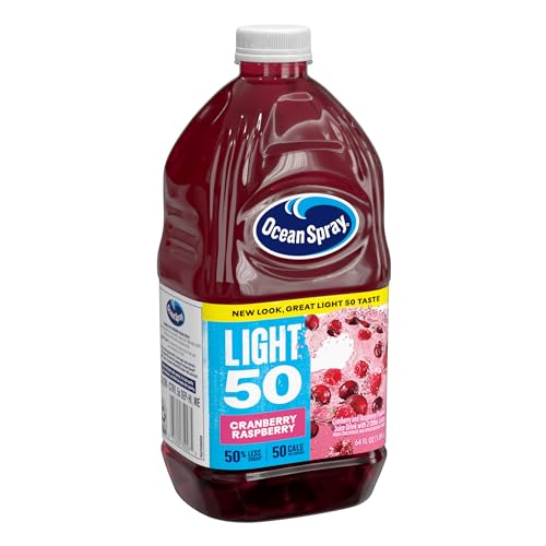 Ocean Spray® Cran-Raspberry50™ Cranberry and Raspberry Juice Drink, 64 Fl Oz Bottle (Pack of 1)
