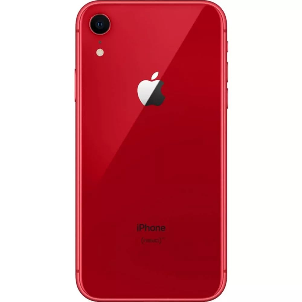 Apple iPhone XR, 64GB, (PRODUCT)RED - Fully Unlocked (Renewed)