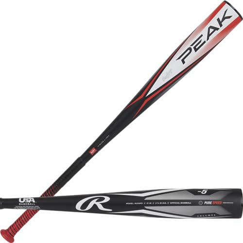 Rawlings | PEAK Baseball Bat | USA | -11 | 2 5/8" Barrel | 26"