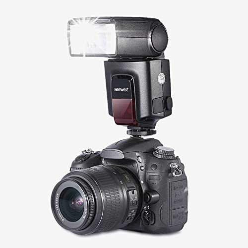 Neewer TT560 Flash Speedlite for Canon Sony Nikon Panasonic Olympus Pentax and Other DSLR Cameras, Digital Camera Speedlight with Standard Hot Shoe